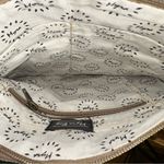 Myra NWT Contentment Canvas Leather Rug 10 x 12 Crossbody Shoulder Bag Tan Photo 6