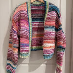 Wild Fable Colorful Knit Cardigan Size Medium Photo 0