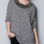 ZARA Trafaluc Studded Knit Sweater M Photo 0