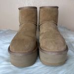 UGG  Chestnut Brown Classic Ultra Mini Platform Boot Size 9 Photo 7