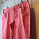 Mossimo Denim Mossimo Curvy Skinny Premium Denim Coral Pink Jeans Denim Sz 16 Fit 4 Bootcut # Photo 4