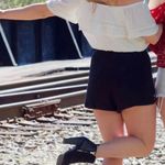 H&M + Coachella Cream Lace PomPom Off The Shoulder Top Photo 13