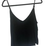 SheIn Black rayon cropped tank top Photo 0