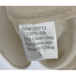Rory Beca  Silk Sleeveless Button Up Blouse - L Photo 2