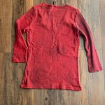 Susan Lawrence  Red Embroidered Blouse Photo 3