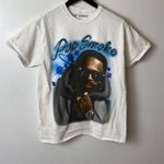 Pop Smoke Rap Tee Small S White Graphic Photo 7