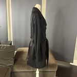 Jones New York Women’s  Sport Classic Black Trench Coat Jacket Belted Size XL Photo 2