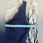 Anthropologie BHLDN Hitherto x  Fleur Dress, size 10, navy blue tulle and lace Photo 11