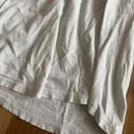 Pact  Size 100% Organic Cotton White V Neck Long Sleeve Tee medium Photo 3