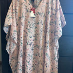 New America & Beyond Pink Unicorn Print Cover Up Kimono 🦄 🌴 Size M Photo 0