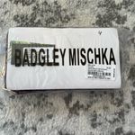 Badgley Mischka  plum Quilted Vegan Leather long Wallet/ Phone Pocket Wristlet Photo 1