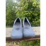 Bzees  Fusion Washable Slip On stretchy boat Shoes Gray /Silver Sz 9.5 Photo 5