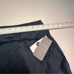 Ralph Lauren  Dark Blue Linen Buttoned Shorts Photo 2