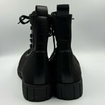 Impo  Black Bellamy Knit Stretch Combat Boots Size 7.5 Photo 2