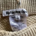 Reformation NWT  charlotte cotton shorts Birch large Photo 3
