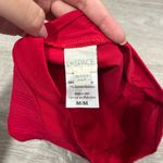 l*space NEW L* Red Bitsy Cut High Waist Bikini Bottom Photo 3