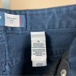 Liz Claiborne Womens 10 Ridged Vintage Straight Leg Navy Blue Jeans 90's Y2K Photo 6