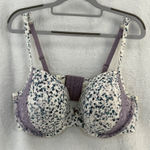 Cacique Cotton T-Shirt Bra 42DDD Floral Print Full Coverage Adjustable Photo 0