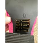 Hot Pink Crocodile Embossed Heeled Cowboy Boots Rhinestone Fringe Women 8 NWOT Photo 7