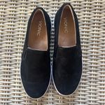 Vionic  Black Suede Midi Slip On Sneakers size 7.5 workwear athleisure classic Photo 7