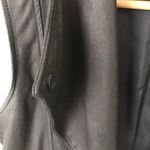 Vince Leather Vest Black Large Photo 4