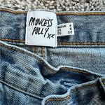 Princess Polly  Asymmetrical button front straight leg jeans light wash‎ Photo 11