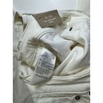 Madewell NWT The 90s Straight Crop Jeans Tile White Raw Hem High Rise Size 32 Photo 11