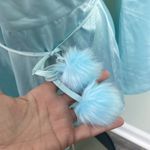 Majorelle  baby blue wrap dress Photo 5