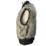 Loft Faux Fur Zip front sleeveless Vest Size XS/Small Photo 2