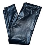 Ci Sono  black faux leather pull on skinny pants! Nwot! Photo 4