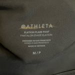 Athleta NWT Elation Flare Pant Black Medium Petite MP Short Inseam Yoga Pants Photo 4