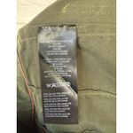 Maeve The Colette Wide Leg Crop Pants Anthropologie Olive Green Size 32 Photo 2