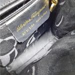 Salvatore Ferragamo  Black Vara Bow Crossbody Bag Photo 6