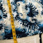 Kyodan  Blue and White Patterned Mini Dress Photo 9