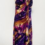 Tiana B . marble colorful maxi dress size L Photo 5