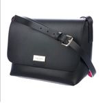 Kate Spade Madie Putnam Drive Leather Crossbody Bag Black and Hot Pink Photo 0