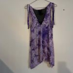 Midnight Hour Tie dye sparkle skull tank top Photo 3