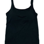 Alrism Tank Top Small‎ Black Padded Layering Activewear Minimal Basic Photo 0