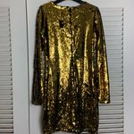 Alexis Glam Clothing by  Pierre Gold Sequin dress Photo 3