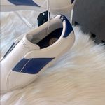 Nautica White and Blue Casual Slip-Ons Photo 1
