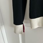 The Limited  Colorblock Knit Top Black Cream Size M Photo 3