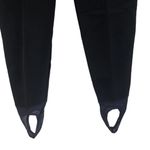 Schoeller Of Switzerland Black Wool Blend Ski Pants Stirrups Vintage Made In USA Size 28 Photo 6