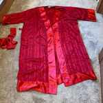 Victoria's Secret Vintage  Red Kimono Robe SIZE M/L Photo 0