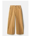 Mango NWOT MNG Wide-leg High Rise  corduroy jeans SZ-16 Photo 1