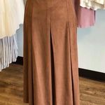 Lysse Vegan Suede Brown Skirt Photo 0