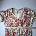 Skies Are Blue NWT  Curvy Kaden Long Sleeve Maxi Dress Size 2X Multi Floral Flowy Photo 13