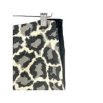 Diane Von Furstenberg  Emma Leopard Print Pencil Skirt‎ Black Size 12 Photo 5