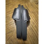 P448  Super Water Resistant Slide Sandal Women's Size 38 US‎ 7.5 Black Italy Photo 4