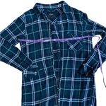 Rails  Bianca Forest Navy White Plaid Shirt Dress Size XS Photo 4