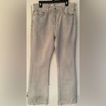 RE/DONE REDONE Originals 70s Bootcut Coated Quartz Women’s  Light Grey Jeans Size 30 Photo 4